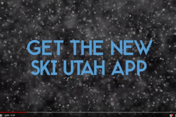 Ski Utah Mobile App Commerical