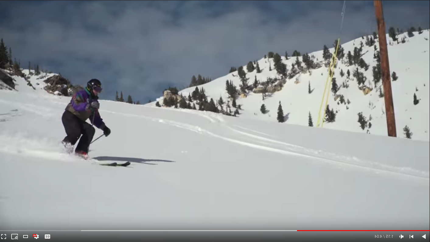 100 Year-old Skier