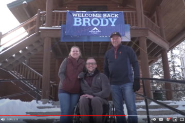 Brody Broderick Adaptive Skiing